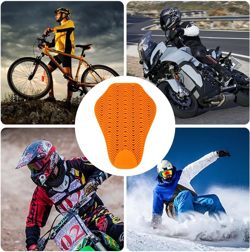 psler CE Level 2 Motorcycle Armor - CE Level 2 Motorcycle Armor Jacket Inserts Motorcycle Jacket Pads for Motorcycle Jackets,Back - Image 5